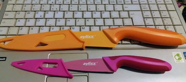 Mi-am luat două cuțite Zyliss pe puncte de la Petrom